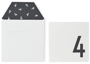 Kartka urodzinowa Happy Birthday 4 biała – obraz-1