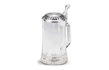 Халба за бира с калаено капаче Hopfen and Malz – изображение-1