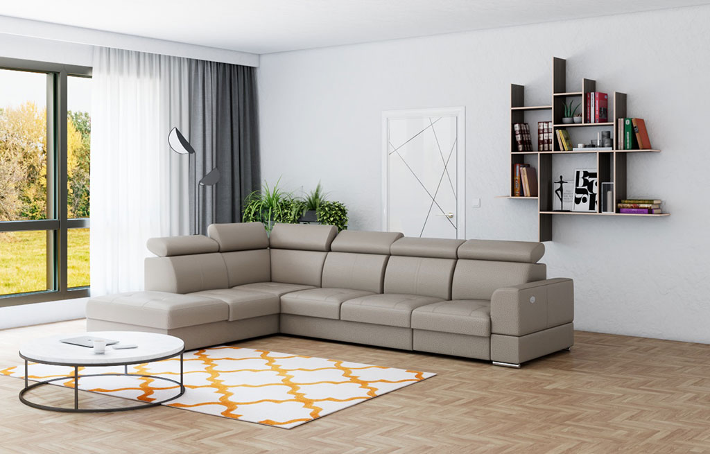 Холна гарнитура Brisel с релакс - лява – изображение-1