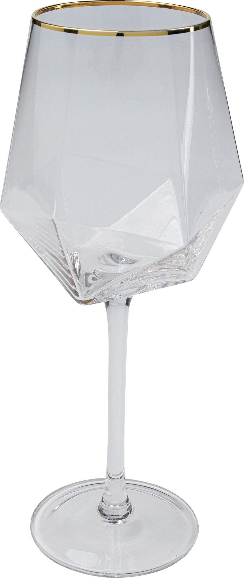 Diamand vinglas, guld – billede-1.