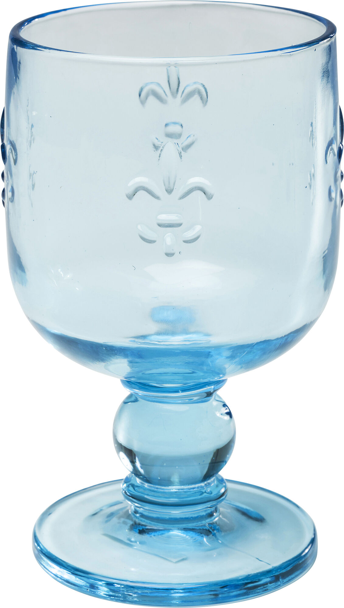 Kieliszek do wina Goblet Ø9x15 cm turkusowy – obraz-1