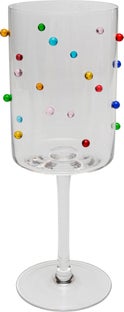 Wine Glass Party Dots 23cm – billede-1.
