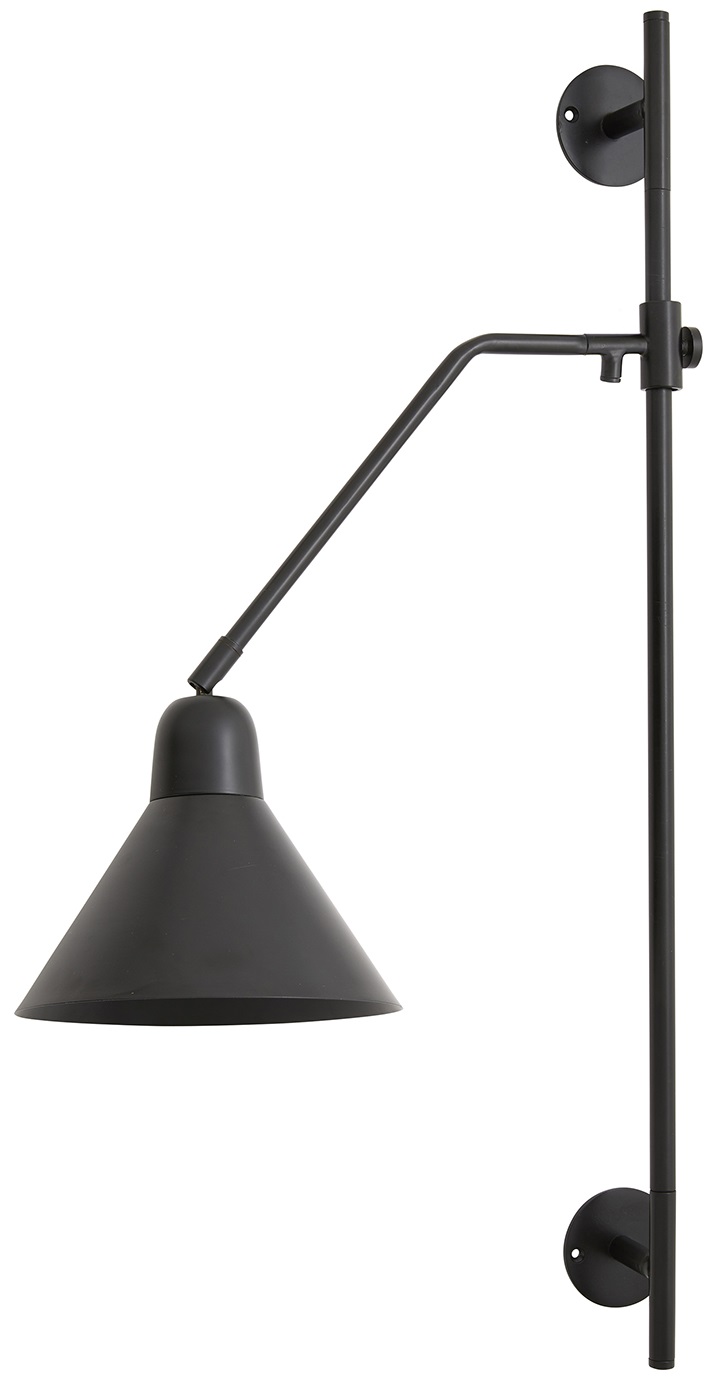 Kinkiet Buck 47x82 cm czarny – obraz-1