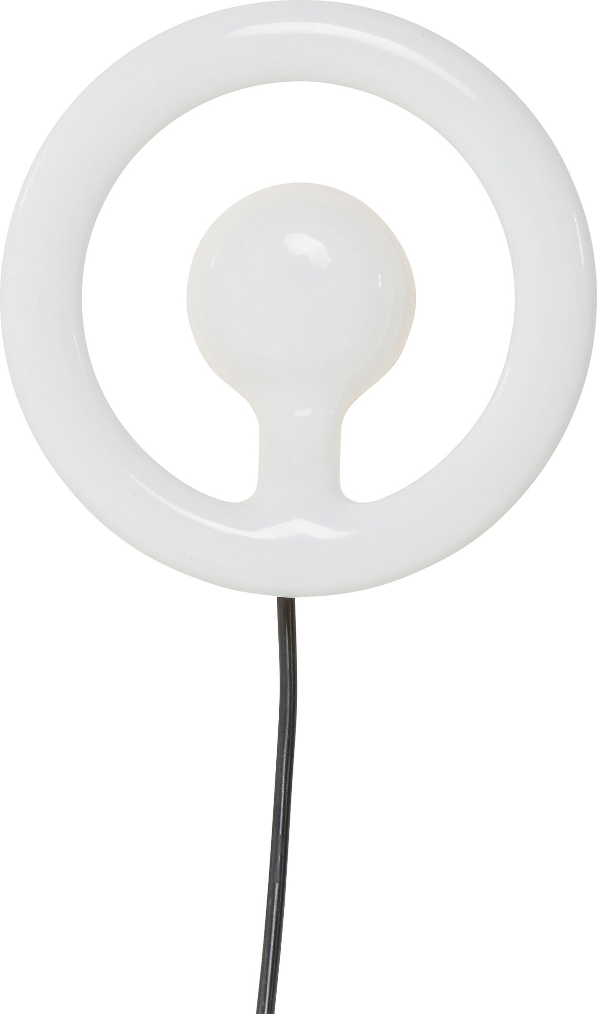 Kinkiet Clip Round LED 24x24 cm biały – obraz-1