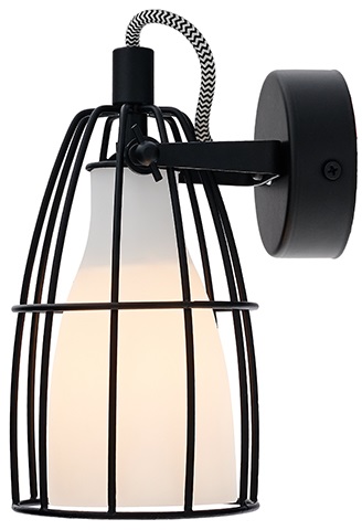 Kinkiet Frame Ø10x14 cm czarny z ekspozycji II – grafika-1.