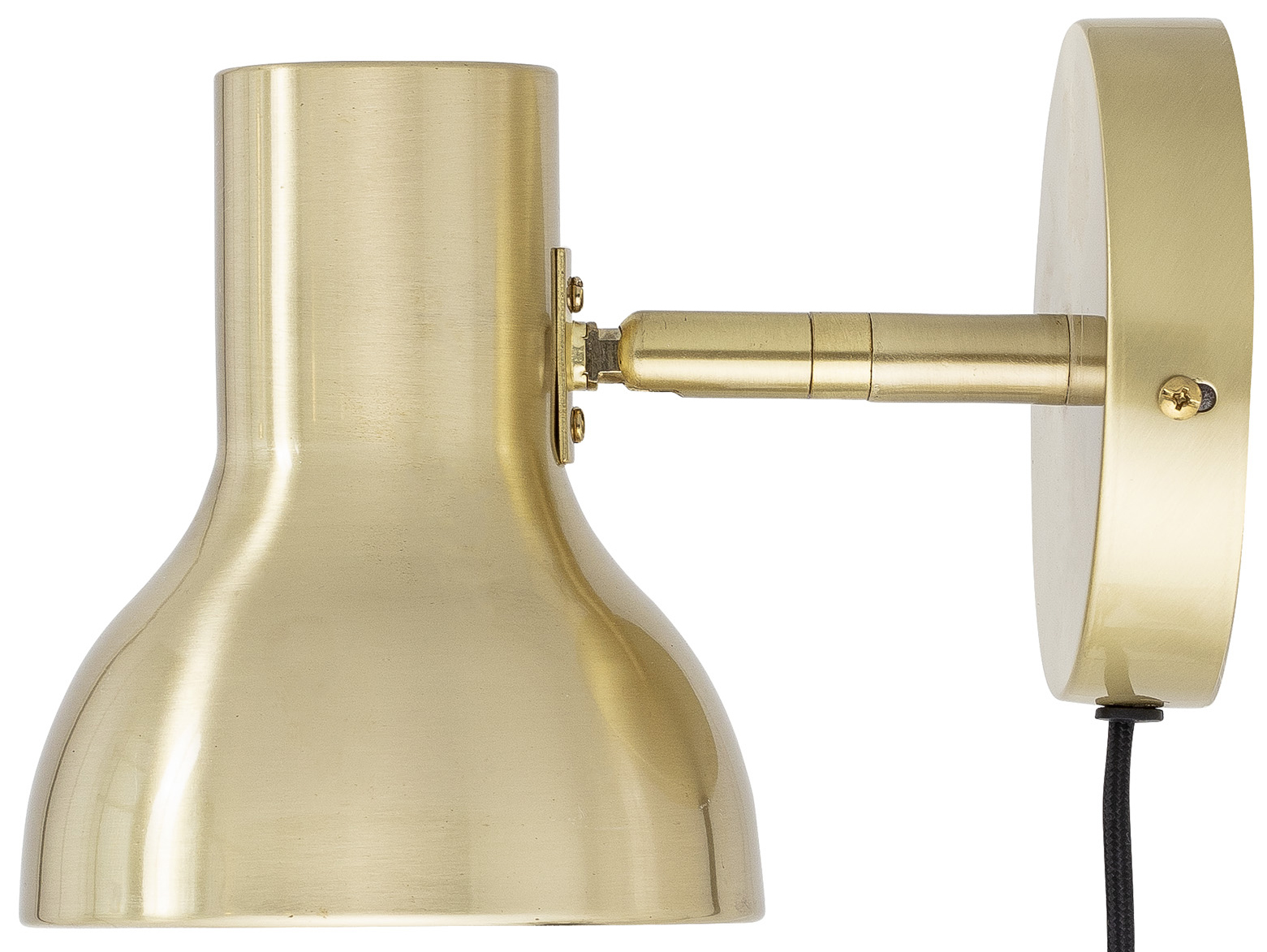 Kinkiet Jamella 21x16 cm złoty – obraz-1