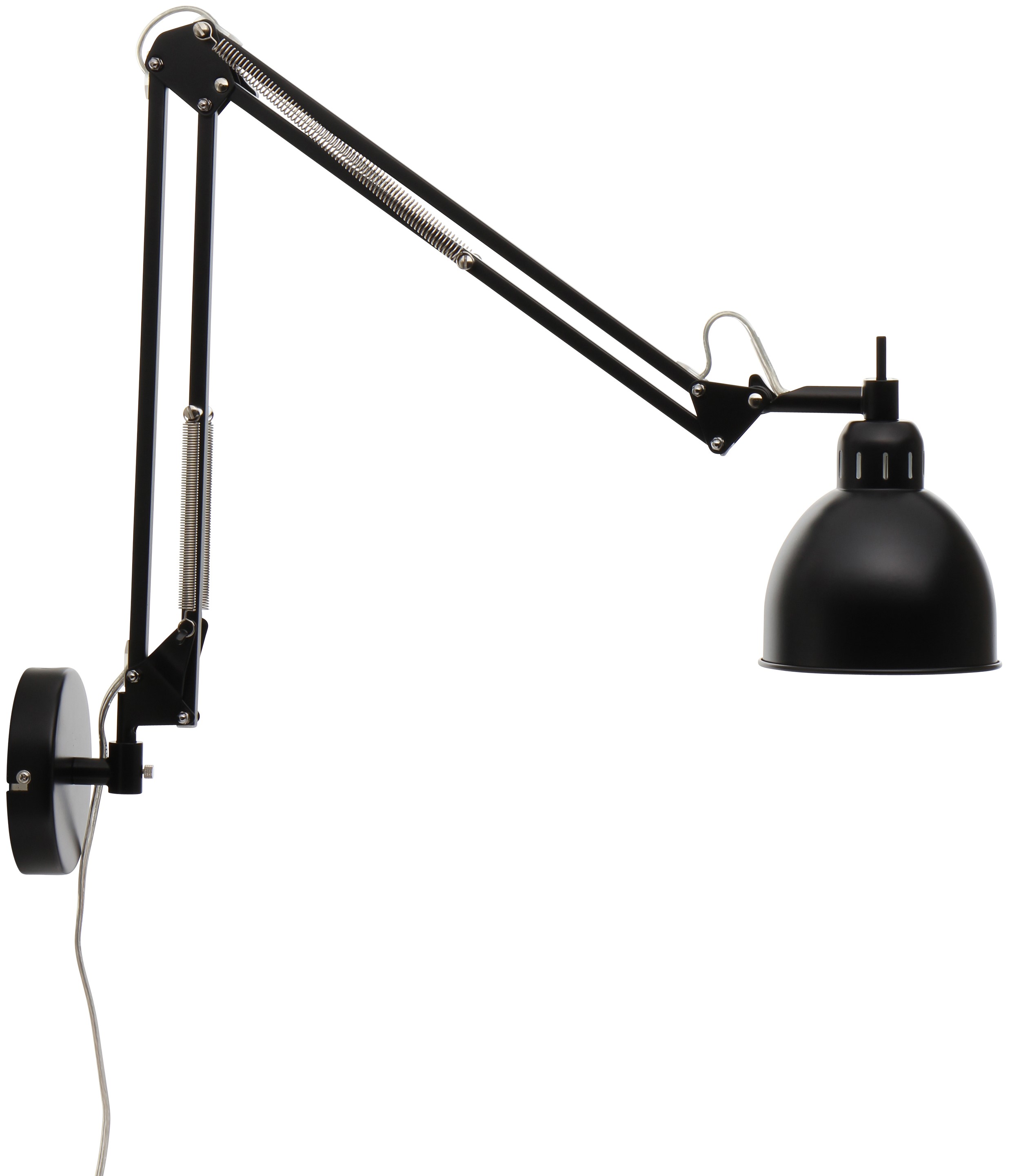 Kinkiet Job ∅14 cm czarny – obraz-1