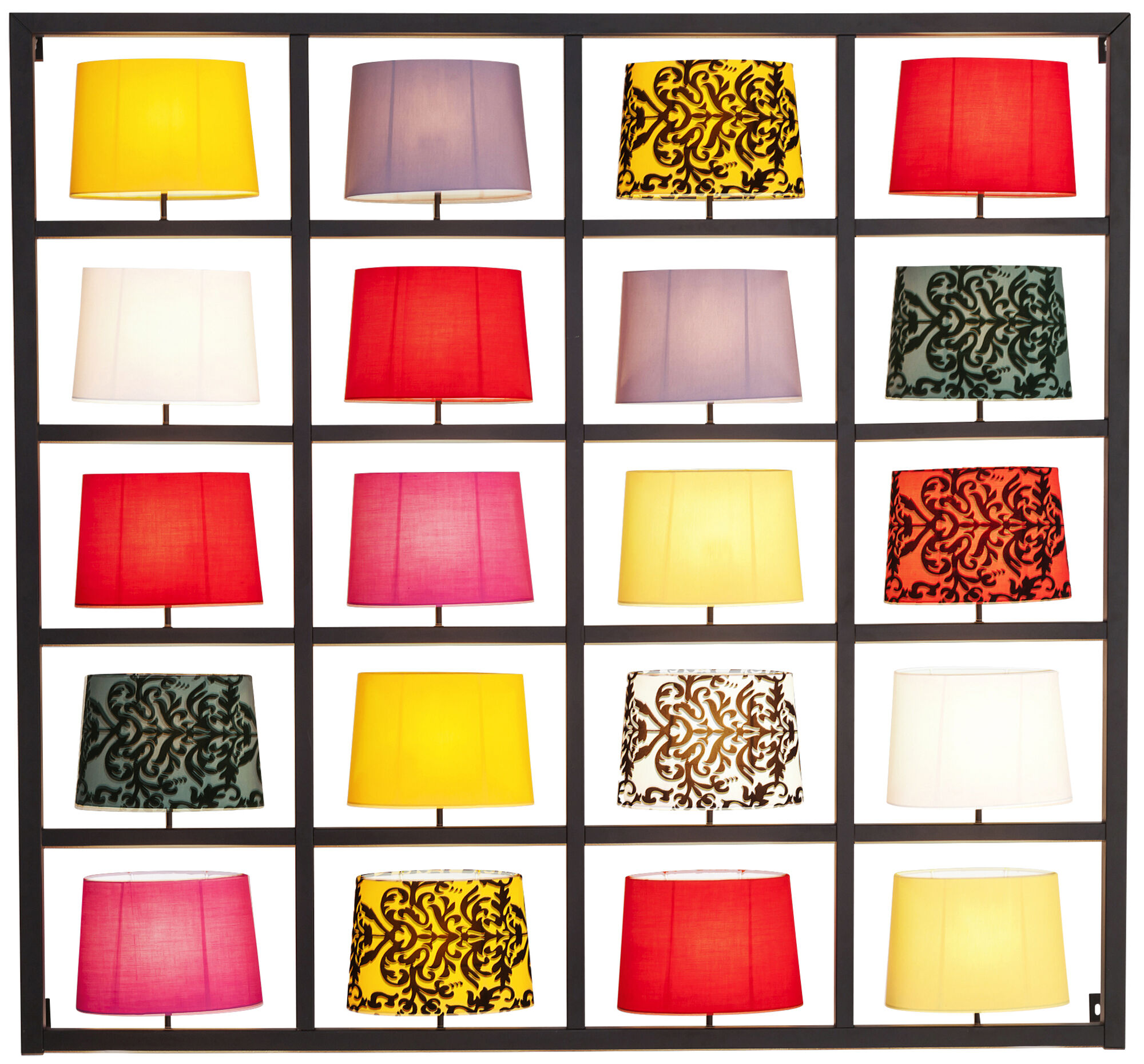 Kinkiet Parecchi Big 148x138 cm czarny – obraz-1