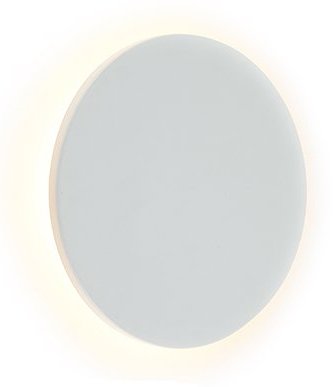 Kinkiet Point No.1 LED ∅22 cm biały – obraz-1