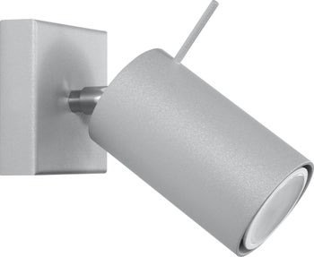 Kinkiet RING 1 szary – grafika-1.