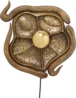 Kinkiet Snake 56x65 cm złoty – grafika-1.