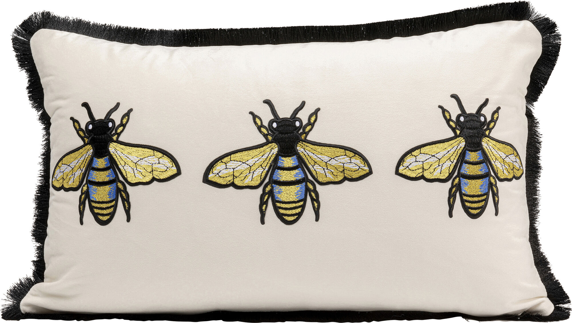 Kudde Bees - Vit, 50x30cm – bild-1.