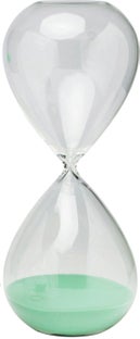 Klepsydra Timer 120 min zielony piasek – obraz-1
