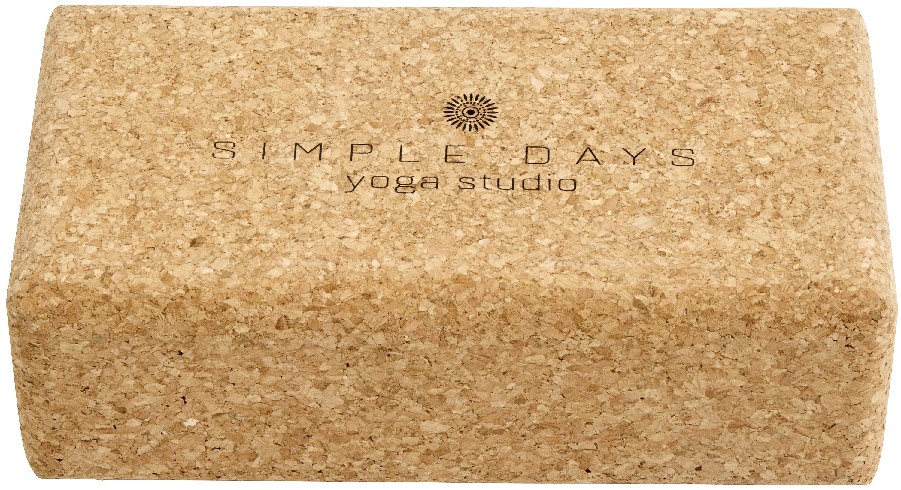 Klocek do jogi 23x12 cm korek – obraz-1