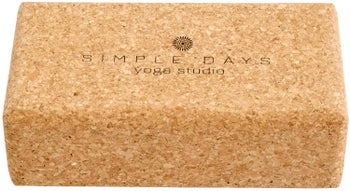 Klocek do jogi 23x12 cm korek – obraz-1