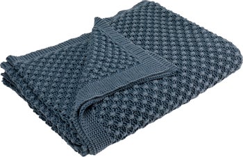 Kék Classico Takaró 200X150Cm – kép-1.