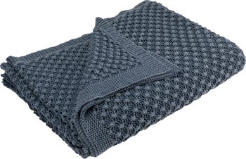 Kék Classico Takaró 200X150Cm – kép-1.