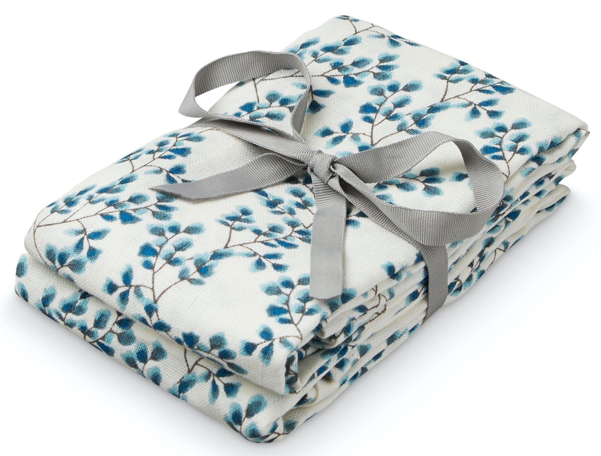 Kocyk muślinowy 68x76 cm Fiori (2-set) – obraz-1