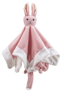 Kocyk przytulanka Królik 35x35 cm – obraz-1