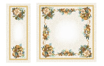 Коледен комплект BOUGIE 95x95+35 – изображение-1