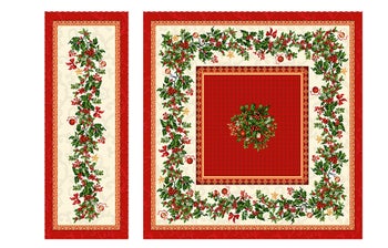 Коледен комплект GINGLE-3 95x95+35x95 см – изображение-1