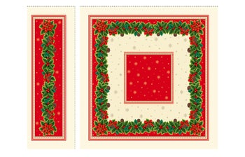 Коледен конплект NEW CAROL 95x95+35x95 см – изображение-1