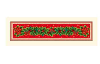 Коледен тишлайфер за маса NEW CAROL 40X135 см – изображение-1
