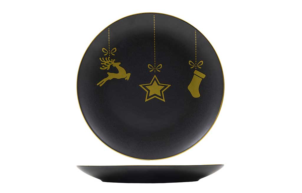 Коледна чиния ф 18 см – изображение-1