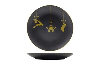 Коледна чиния ф 25 см – изображение-1