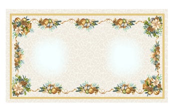 Коледна покривка за маса BOUGIE 135X235 см – изображение-1