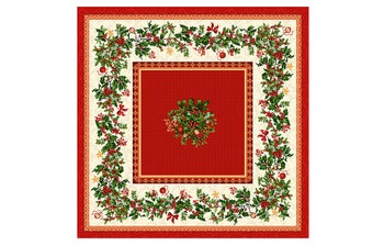 Коледна покривка за маса GINGLE-3 135X135 см – изображение-1