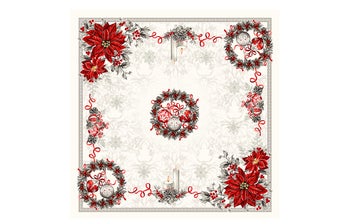 Коледна покривка за маса KRIS 135X135 см – изображение-1