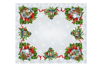 Коледна покривка за маса LUCE 115x135 см – изображение-1