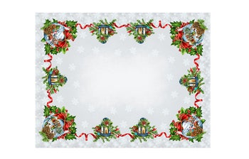 Коледна покривка за маса LUCE 135X175 см – изображение-1