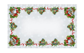 Коледна покривка за маса LUCE 135X215 см – изображение-1