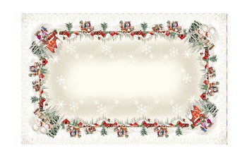 Коледна покривка за маса REINE 135X215 см – изображение-1
