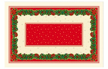 Коледна покрвика за маса NEW CAROL 135X215 см – изображение-1