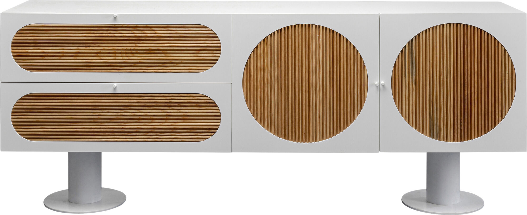 Komoda Atomic White 183x76cm – paveikslėlis-1.