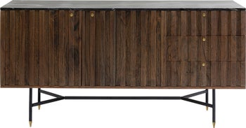 Komoda Apiano 150x76 cm brązowa – grafika-1.