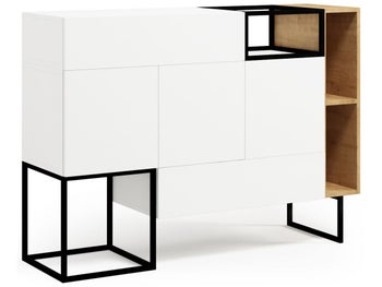 Komoda Box Steel 140x100 cm #2 – obraz-1