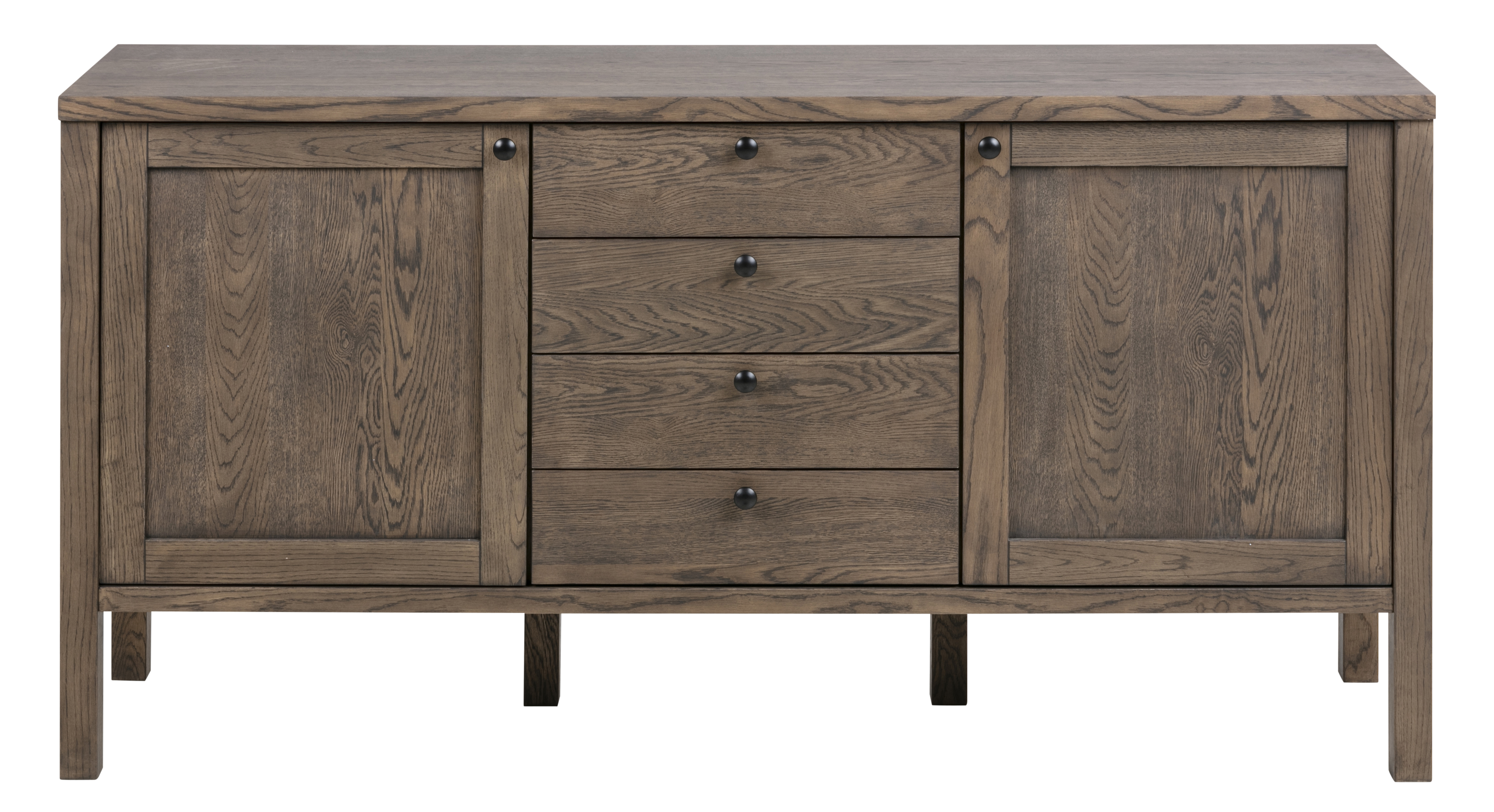 Komoda Brentwood 160x82 cm przydymiona – obraz-1