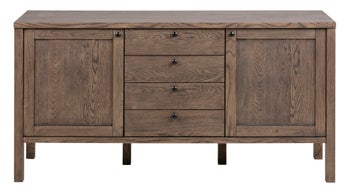Komoda Brentwood 160x82 cm przydymiona – obraz-1