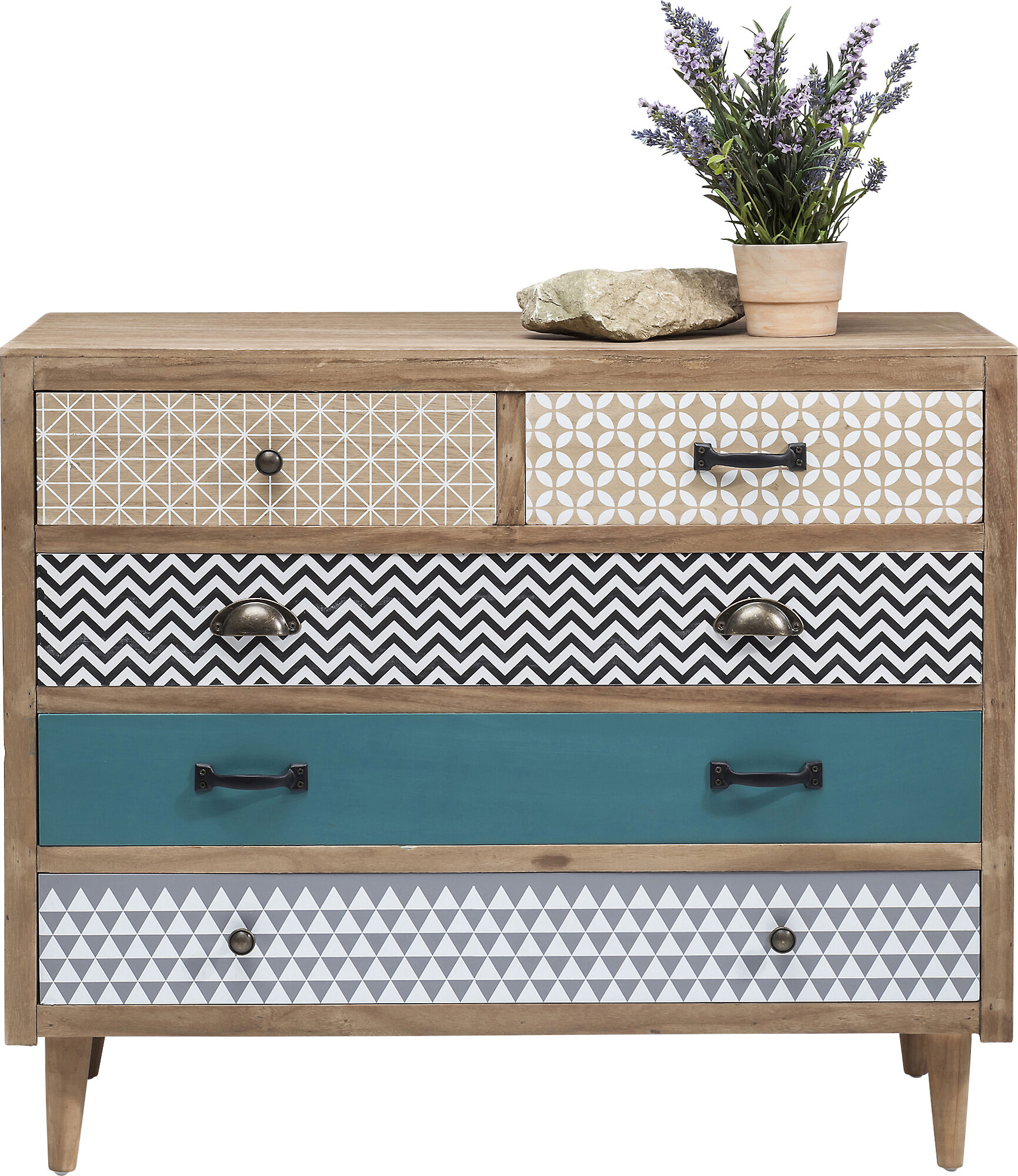 Komoda Capri 90x80 cm kolorowa – grafika-1.