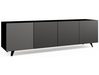Komoda Commander Horizont 5 200x60 cm szara – obraz-1