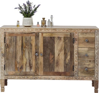 Komoda Desert Queen 120x80 cm drewniana – grafika-1.