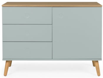 Komoda Dot 109x79 cm miętowa – obraz-1