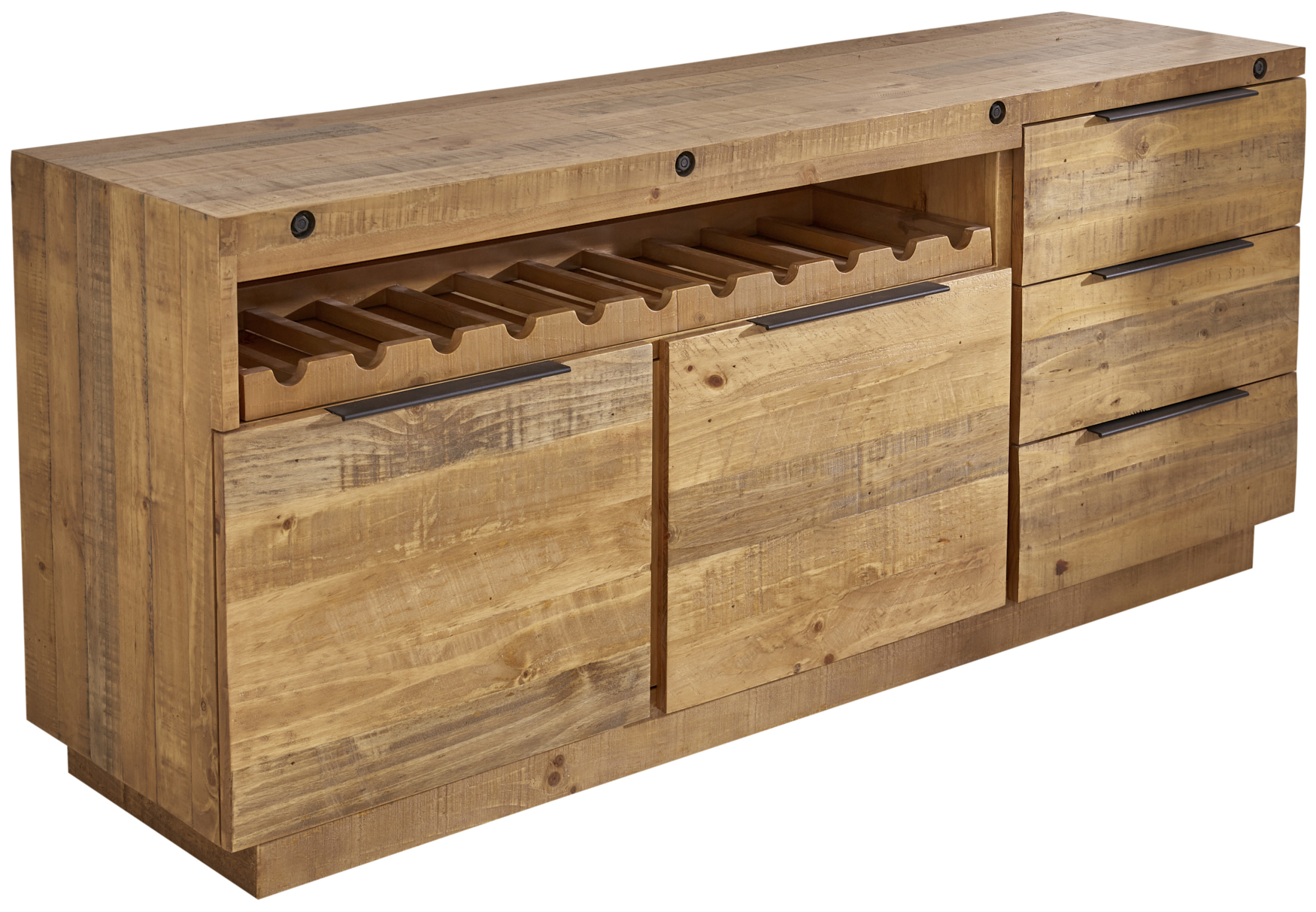 Komoda Dienhart 175x75 cm naturalna – obraz-1