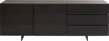 Komoda Grace 192x71 cm brązowa – obraz-1