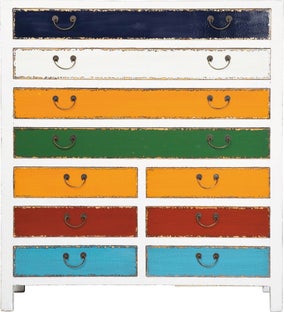 Komoda Harlekin 140x150 cm kolorowa – obraz-1