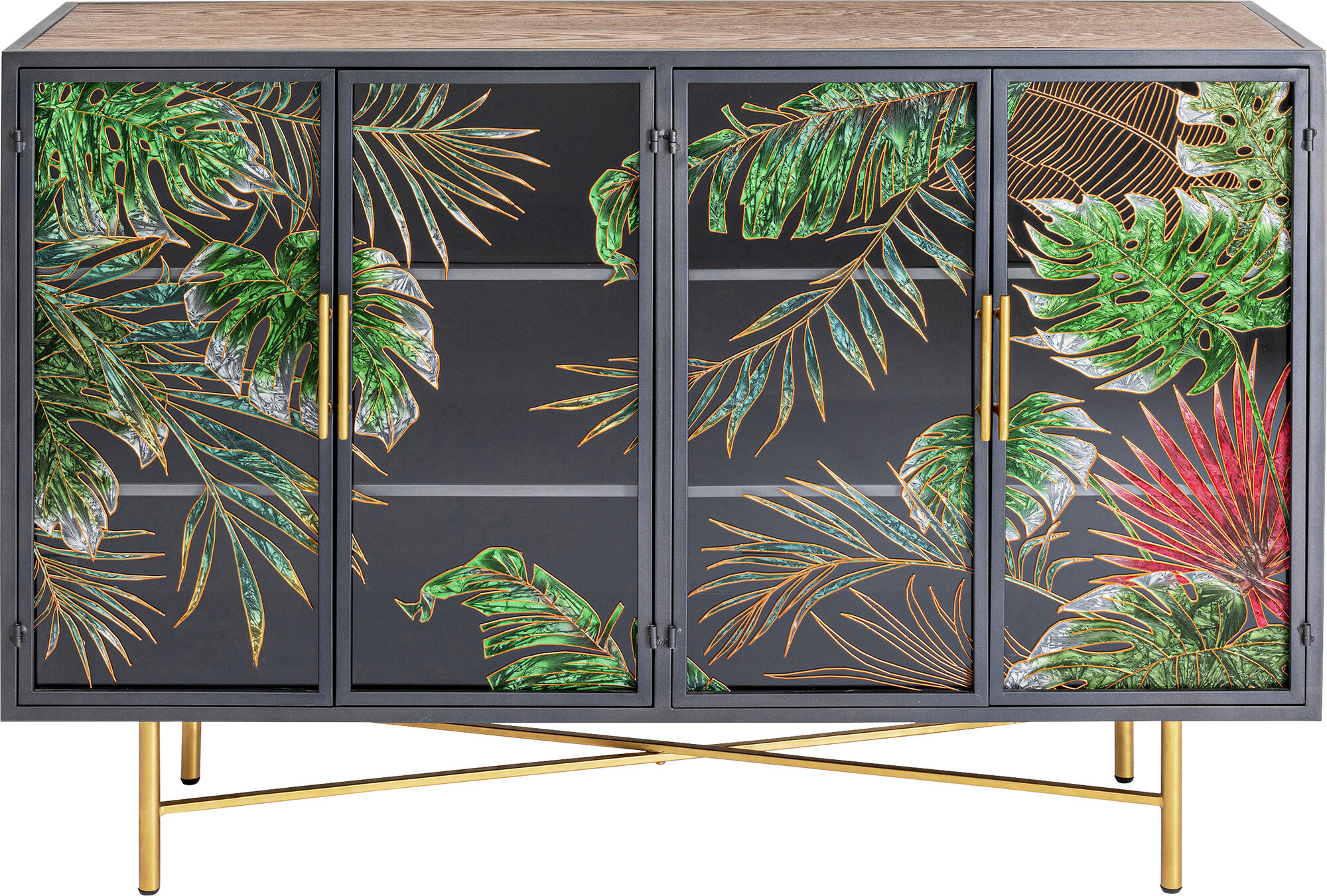 Sideboard Jungle - 4 Dörrar – bild-1.